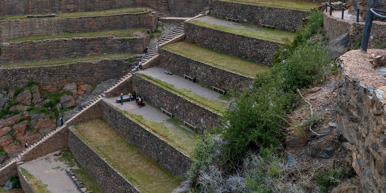 Terraces above Ollantaytambo